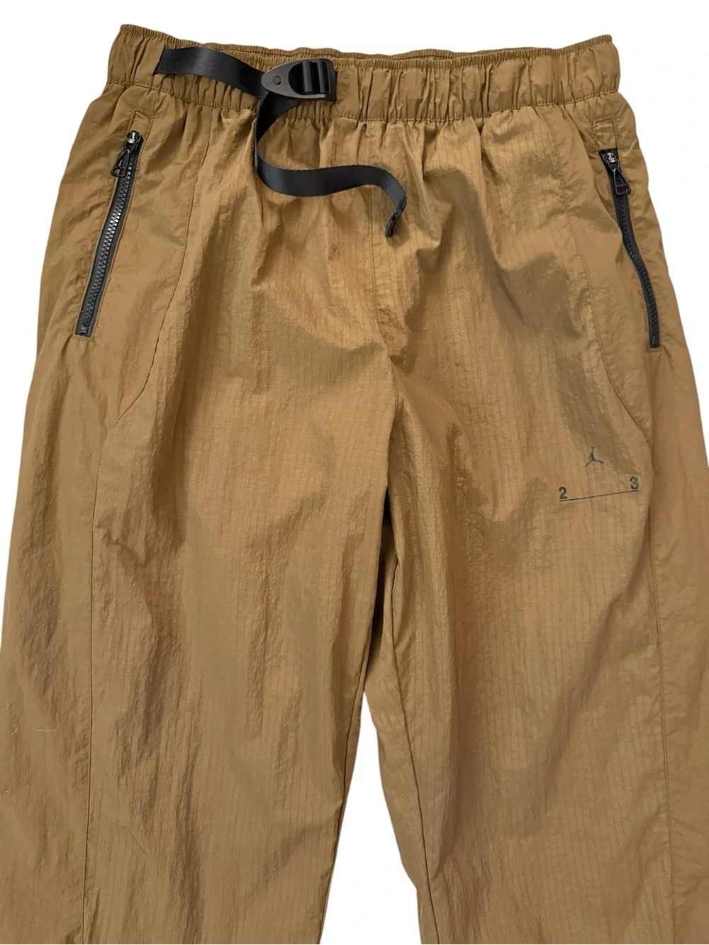 Jordan 23 Engineered Woven Utility Pants Men’s XL Brown DQ8066-385 Belted
